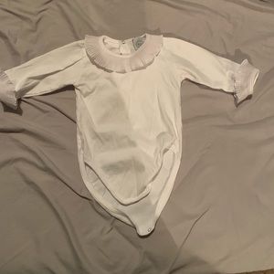baby girl collar bodysuit